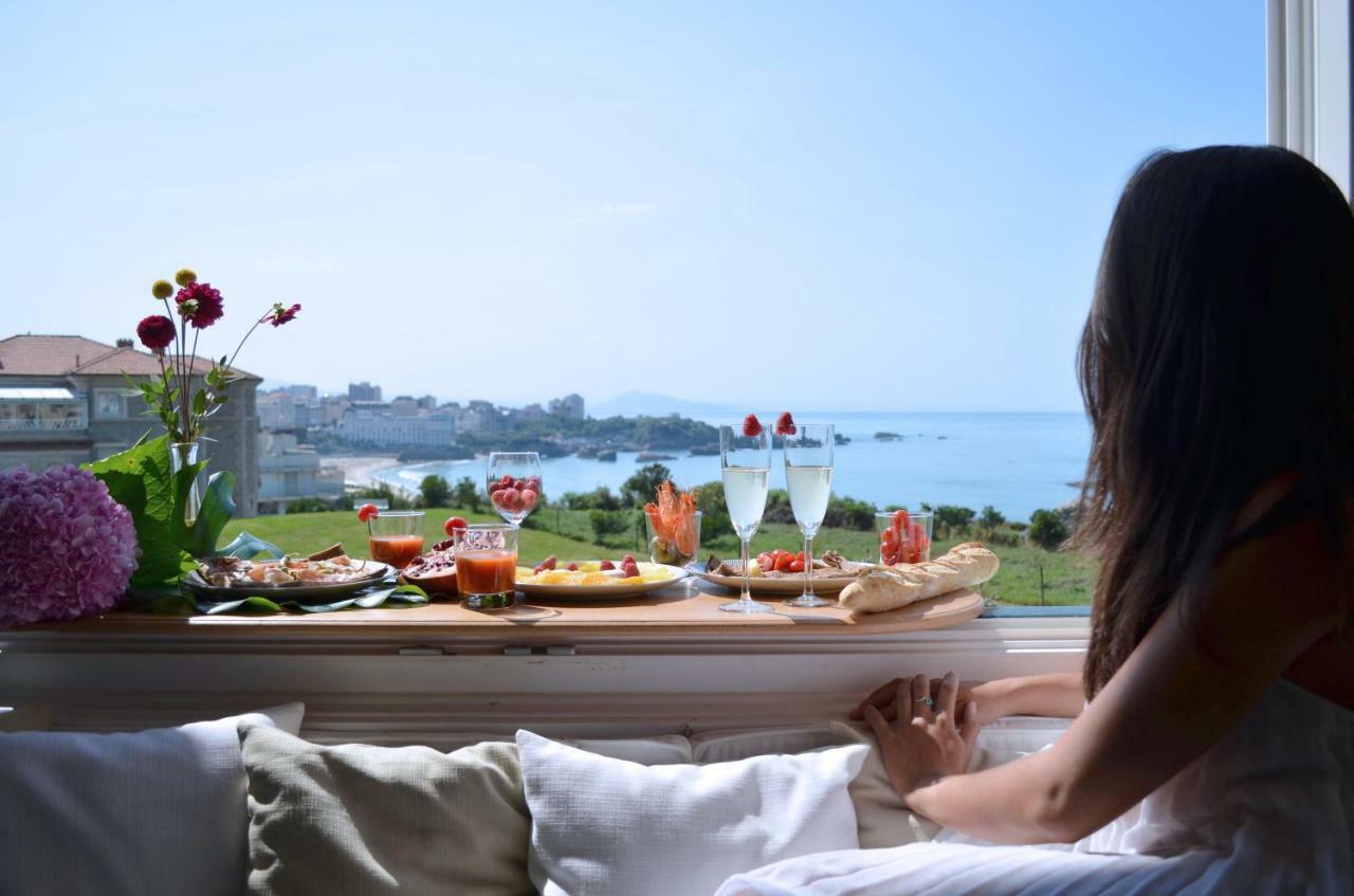 Le Sunset, Appartement Exceptionnel Ocean View - Phare - Au Calme Biarritz Luaran gambar